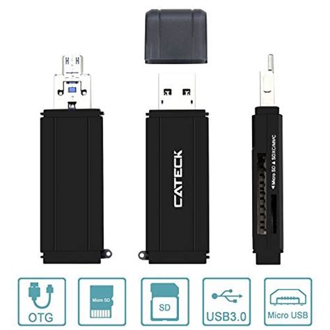 cateck usb smart card reader|Micro USB OTG and SuperSpeed 2.